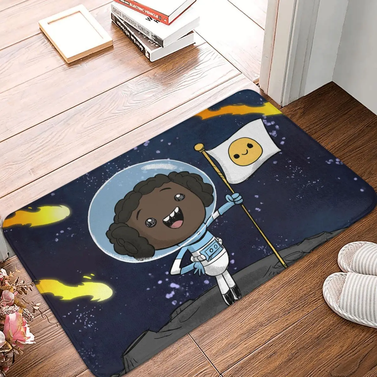 O-Oxygen Not Included Bath Mat Happy Doormat Kitchen Carpet Entrance Door Rug Home Decoration