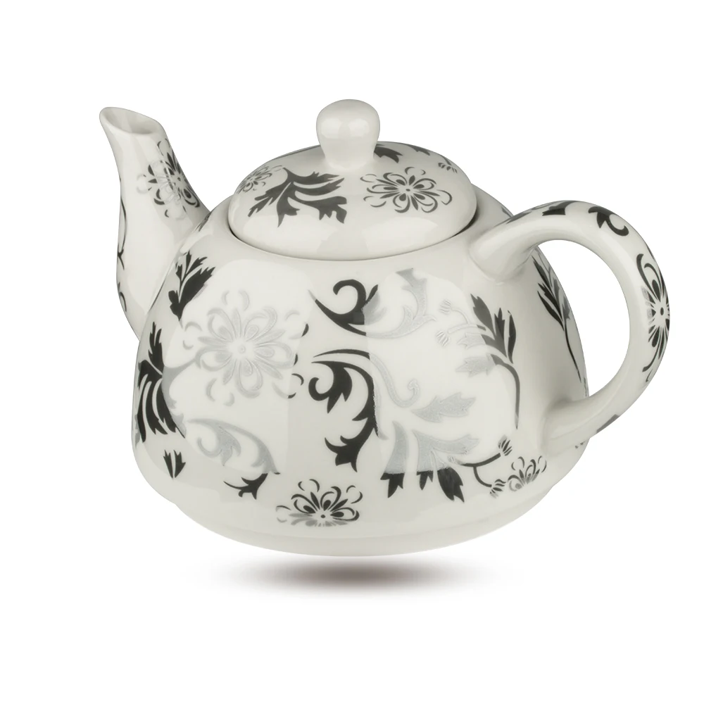 غلاية كهربائية من المينا السيراميك الأبيض، غلاية مياه، ترموستات، صانع شاي ساموفار