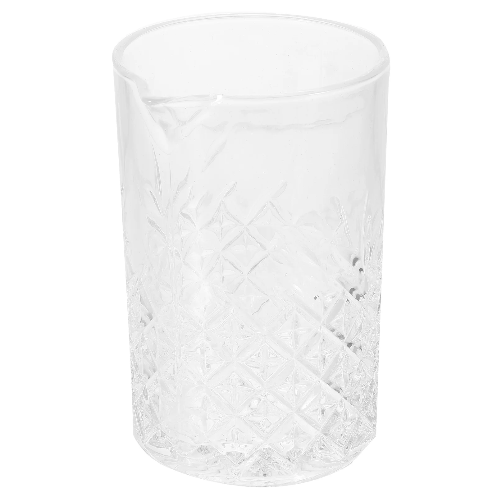 

725Ml Glass Cup for Mixing Drink Anti Slip Design Thick Base Holds Coffee Tea Milk Hot Water Crystal Glassware Mug