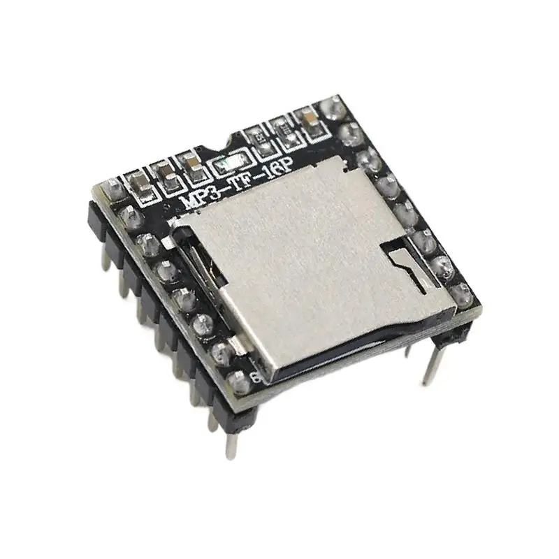 

DFPlayer Mini MP3 Player Module V3 16P TF Card U Disk Audio Board