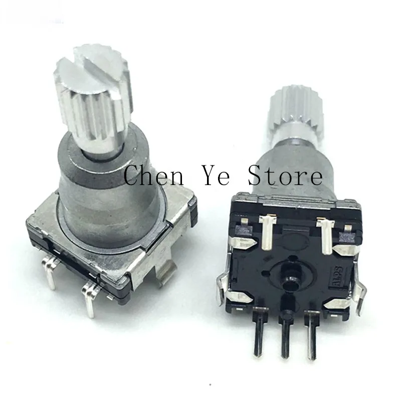 10 pces alps long-life encoder switch ec11k1525604 áudio do carro de 30 bits com interruptor