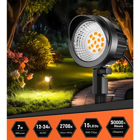 8 best sales 12v गार्डन लाइट - №2