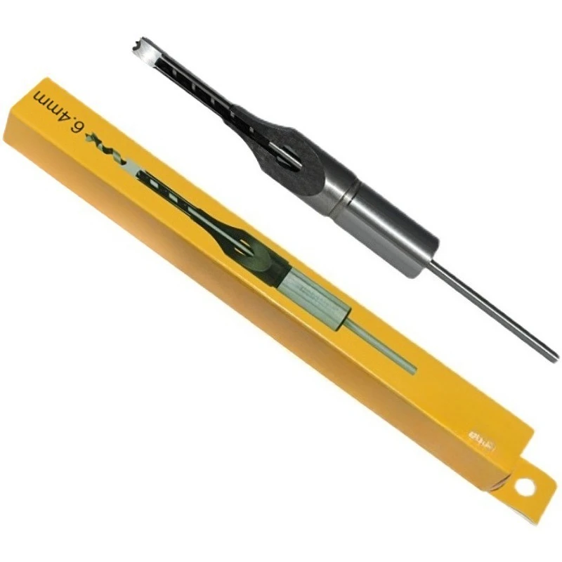 Immagine 4: Supporto per trapano manuale con foro quadrato, supporto fisso per mortasatura e tenonatura, supporto per trapano manuale, materiale durevole e sicuro
