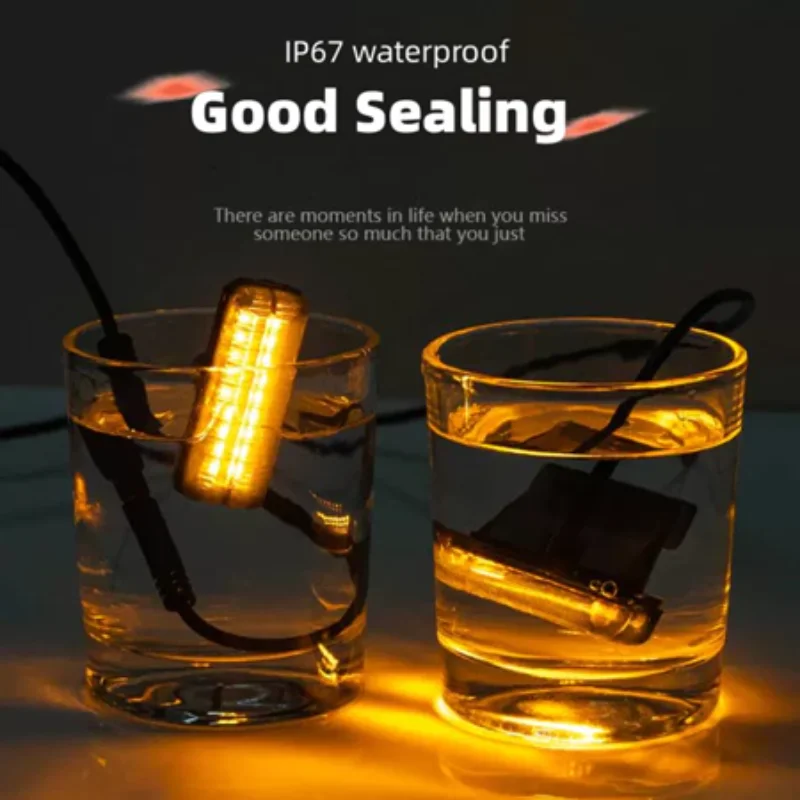 LED Front Grille Light For Haval H5 2023-2025 Car Daytime Running Light Wheel Eyebrow Lamp For Pickup Offroad 12V