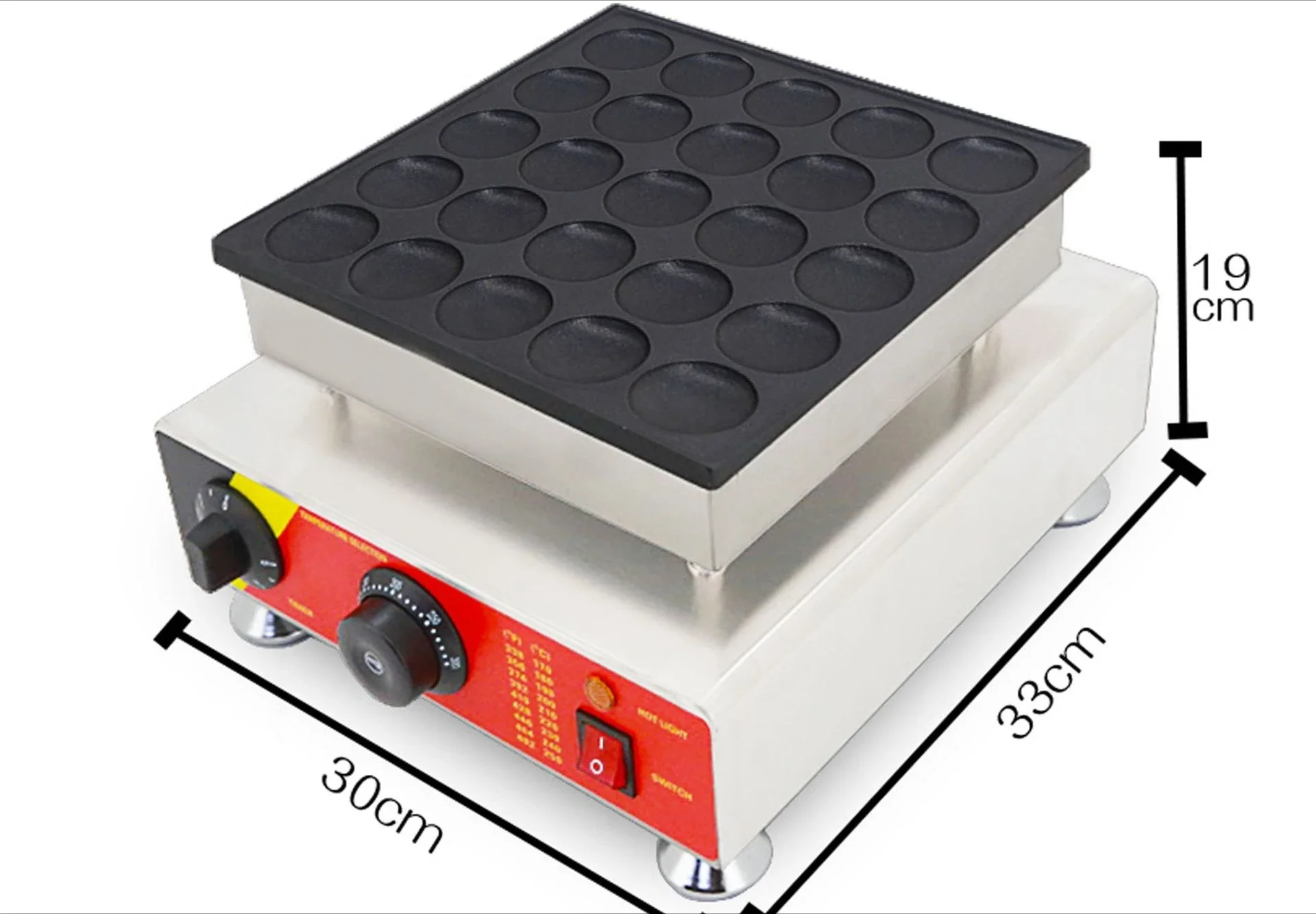 High thermal conductivity stainless steel cast aluminum small muffin machine commercial pumpkin cake mold muffin equipment