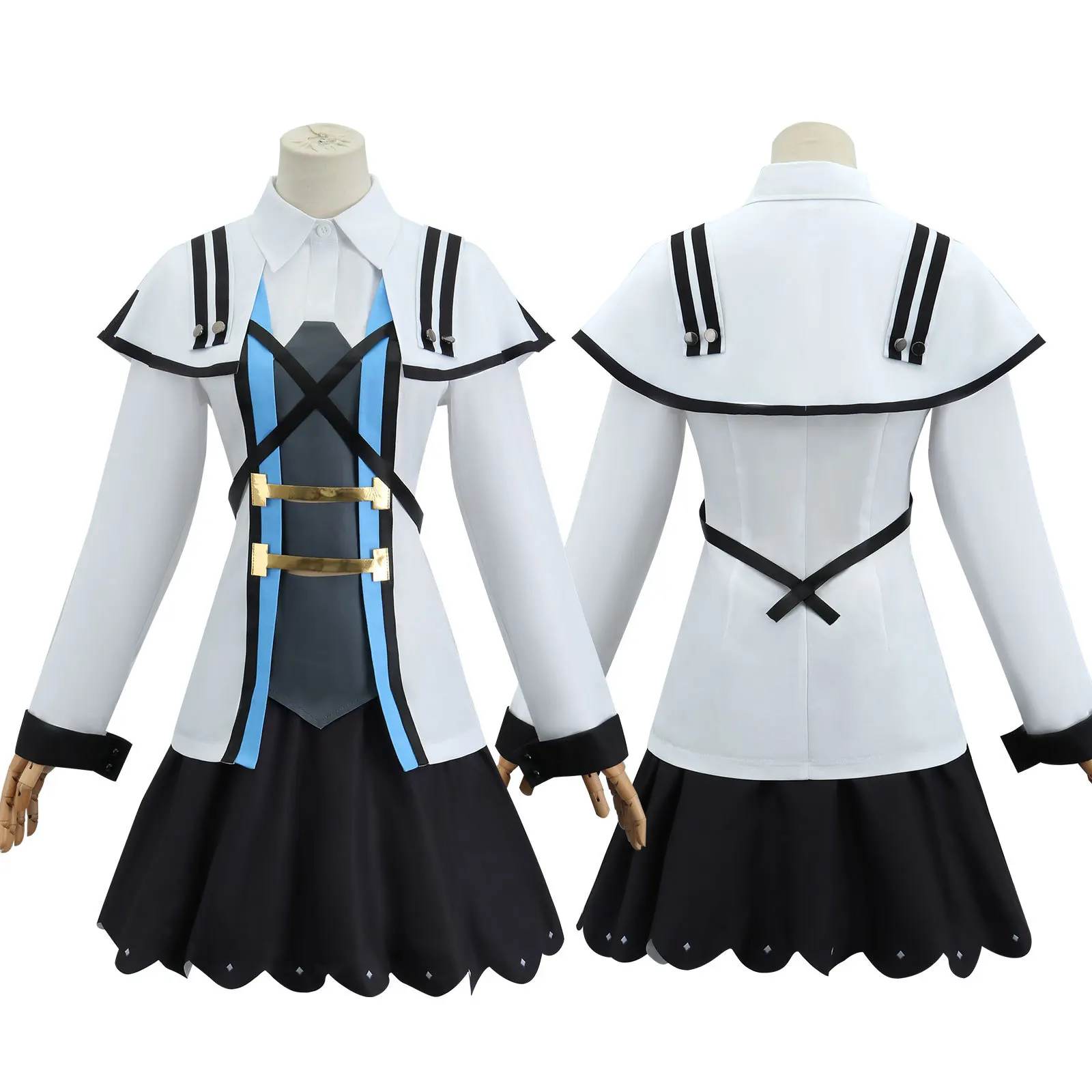 Roxy Migurdia Jobless Reincarnation Cosplay Costume Dress for Women Halloween Comic Con Role Play Uniform