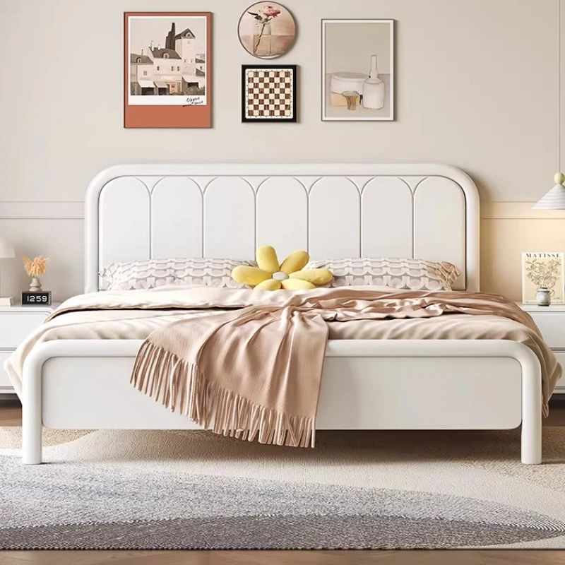 

Princess Girls Bed Children Luxury Double Space Saving Single European Bed Simple Headboards Letto Matrimoniale Home Furniture