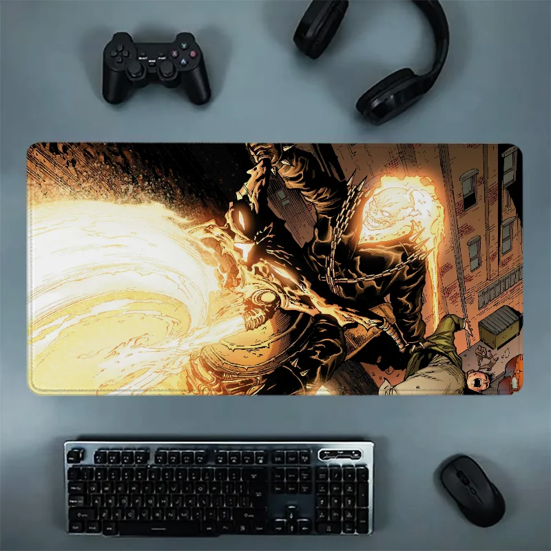 Skeleton Mouse Pads Desktop Accessories Game Mats Desk Mat Anime Mouse Pad Gaming Mousepad Gamer Deskmat Mause Office Pc Xxl