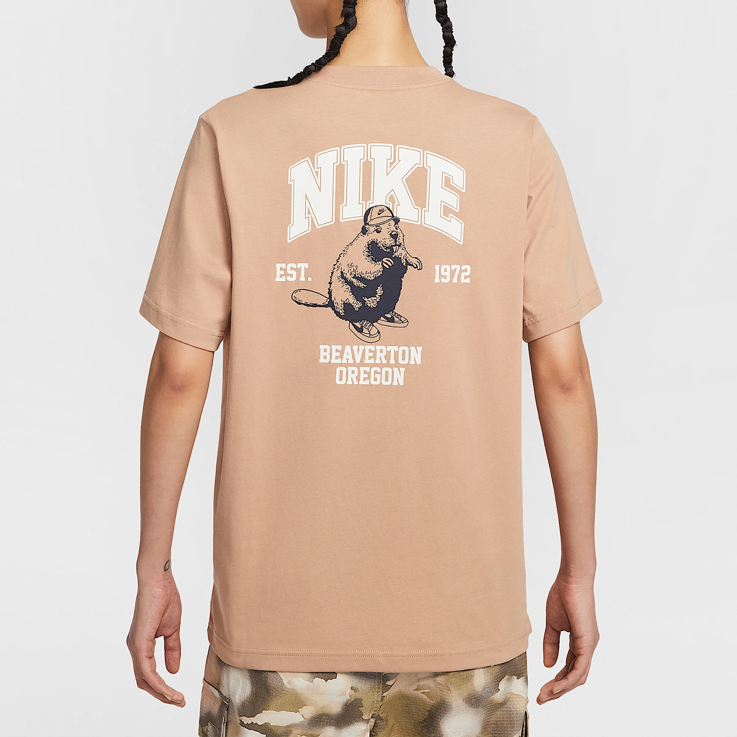 Nike genuine Sportswear women's breathable and durable casual short sleeves IH0826-200