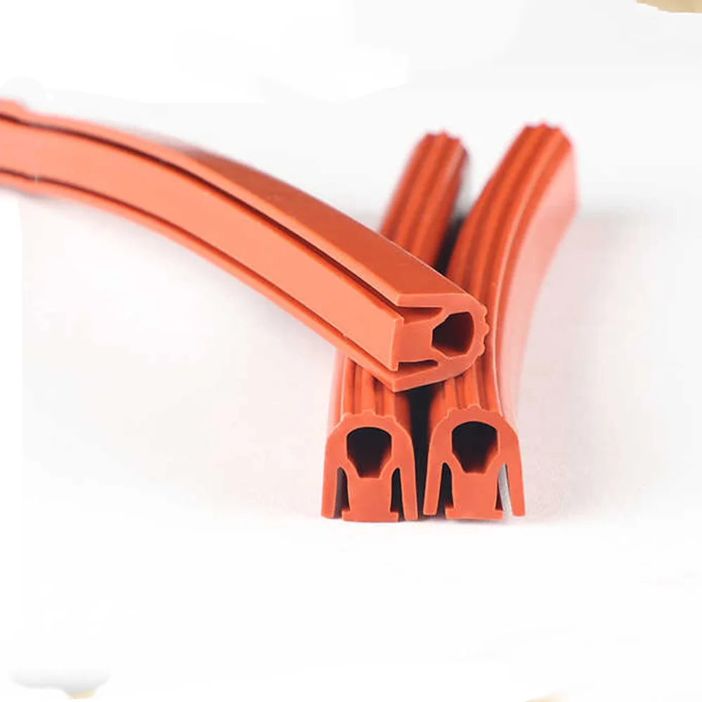 1/2M M-Shaped Sealing Strip Steaming Box Steaming Rice Cabinet Sealing Strip Silicone Strip M-Shaped Seafood Oven Accessories view 5