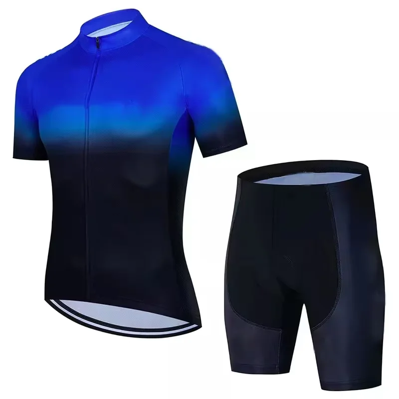 

Men's Road Cycling Jersey Set & 3D GEL Padded Bib Shorts Short Sleeve Biking Clothing Outfits Road Bicycle Clothes