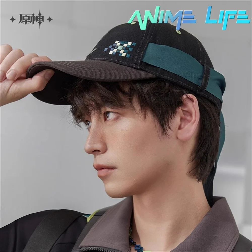 

Official Genshin Impact Kinich Ribbon Cowboy Baseball Cap For Women Men JK Props Hat Game Cosplay Friend Gift