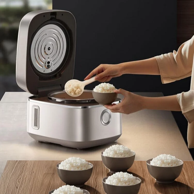 Joyoung طلاء التيتانيوم الحرة جهاز طهي الأرز 4L الأشعة تحت الحمراء البعيدة IH طباخ الفولاذ المقاوم للصدأ وعاء داخلي 0 طلاء صانع الأرز الصحي 220 فولت