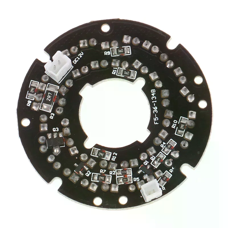 IR 36 LED Light Board Infrared Lamp Board Module for Day Vision Camera Security Camera High Definition IR LED 90 Degrees