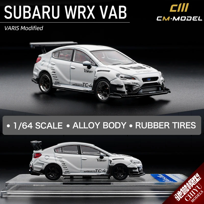 

Cm-Model 1/64 Subaru BRZ Varis Modified WRX VAB Diecast Alloy Car Model Small Scale Model Decoration