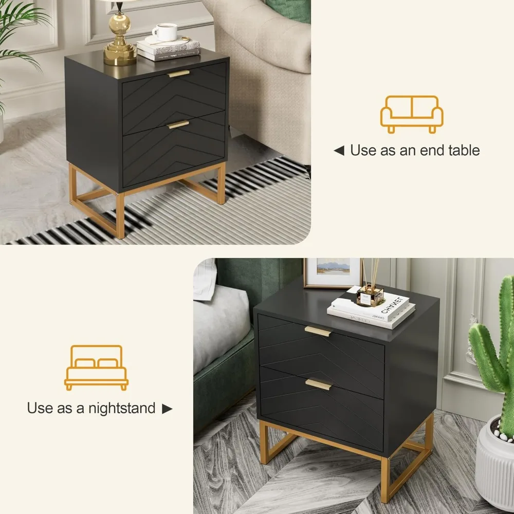 مجموعة منضدة حديثة ذات درجين، خزانة غرفة نوم صغيرة، خزانة غرفة المعيشة، منضدة للمنزل المعاصر