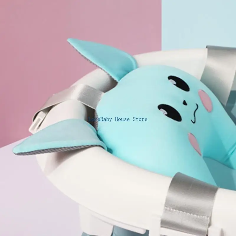 

BX0D Portable Newborns Bath Support Pillow for Home Bathroom Travel Baby Shower Pad