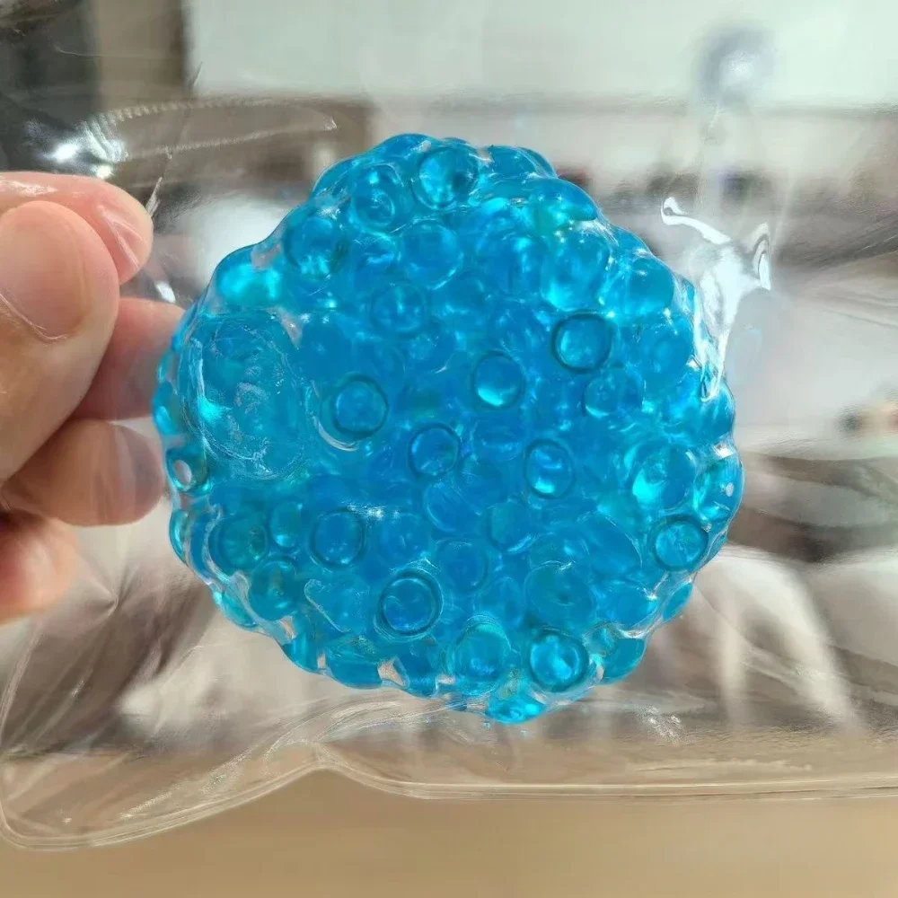 Squishy Balls Ice Beads - zabawki sensoryczne łagodzące stres i niepokój, super miękka zabawka do ściskania dla dzieci i dorosłych
