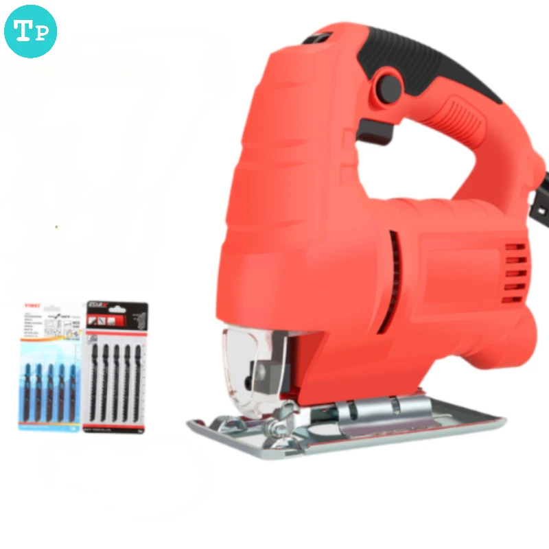 Tp 700W Electric Jigsaw 6 Variable Speed Handheld Woodworking Saw Multi-Function Power Tools for Cutting Metal Wood Aluminum