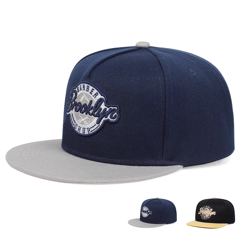 Unisex Brooklyn Embroidery Hip-hop Hats Outdoor Adjustable Casual Baseball Caps Sunscreen Hat