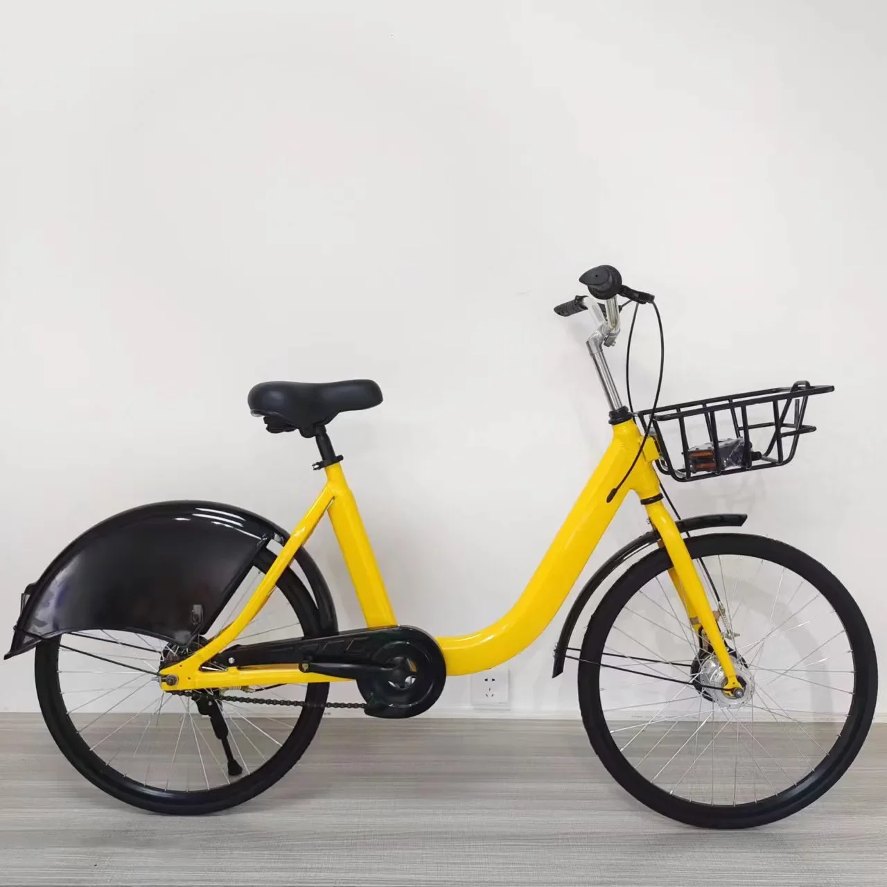 Shared bicycle Meituan same small yellow car pneumatic tire 24 inch bicycle 26 inch