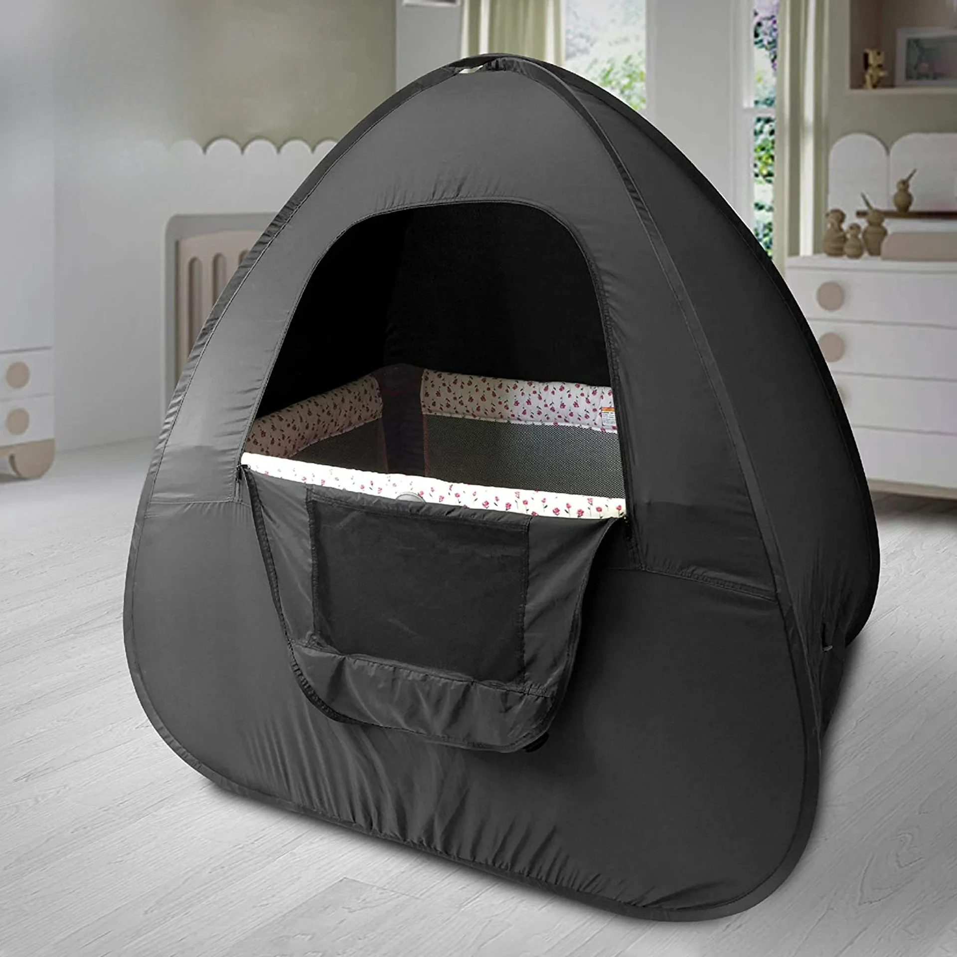 Crib Mosquito Net Dream Blackout Net Portable Blackout Tent for Babies Comfortable and Safe for 100*70*100 Cribs