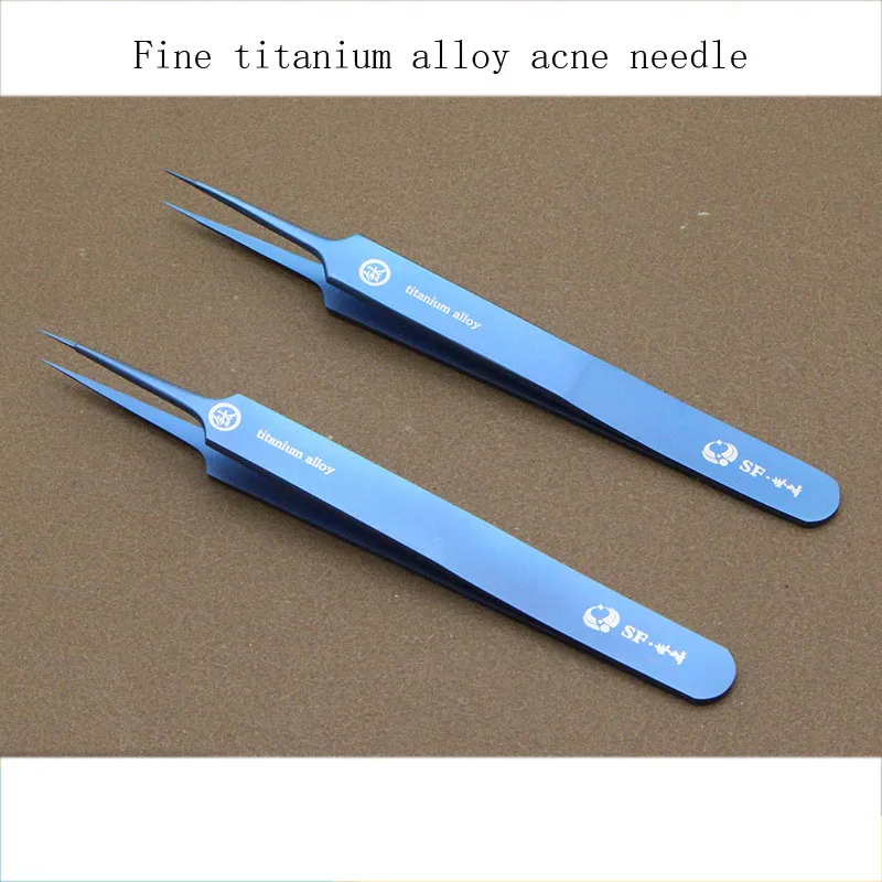 

30/5000 Cell clip to blackhead beauty salon special artefact closed tweezers super sharp acne needle picking professional acne