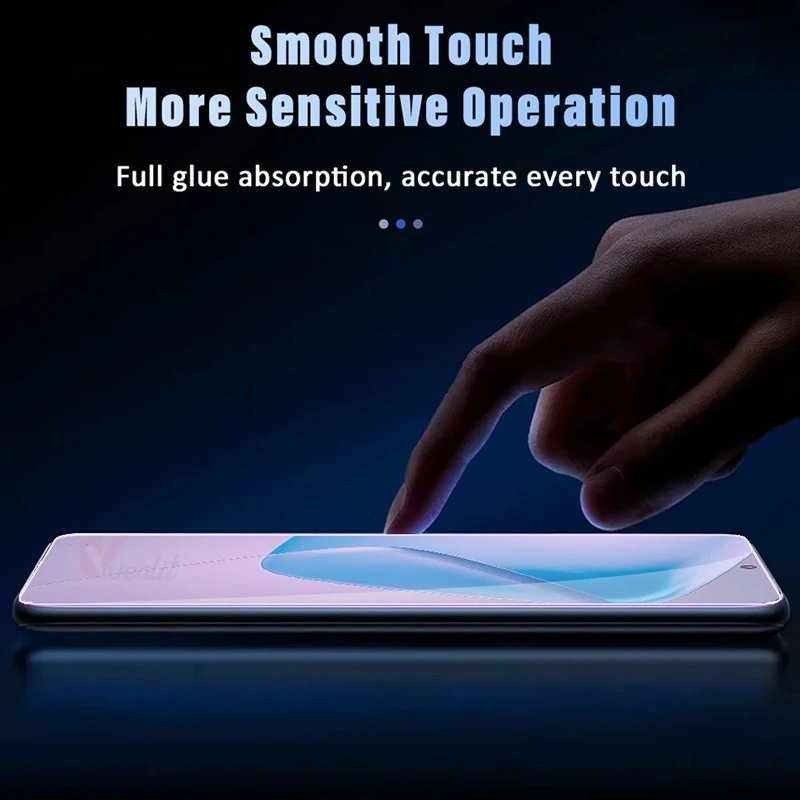 2-4 قطعة غطاء كامل مضاد للضوء الأزرق من الزجاج المقسى لهاتف انفينيكس هوت 50 40 50i 40i 30i 30 GT 20 10 Pro واقيات الشاشة #4