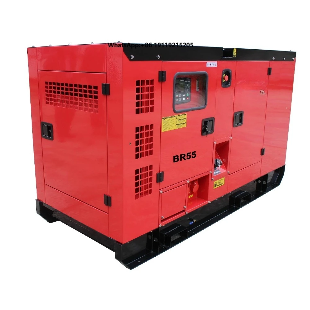 Generator 12KW 15KVA Silent Genset Three Phase Single Phase Output Canopy Type Emergency Standby Power Supply