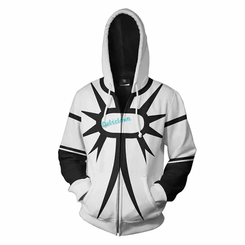 NO5 Anime game hoodie sweatshirt 3D printing Kyo Kusanagi Terry Bogard cosplay costume Women Men couple hooded jacket top ZOCOS