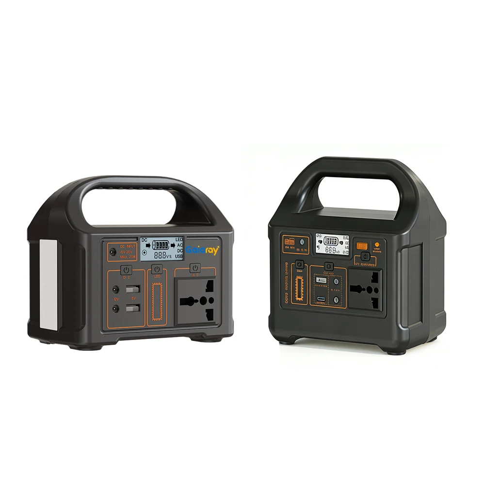 Przenośna stacja zasilania Gaiaray 100W 200W z baterią LiFePO4, generator solarny, zasilanie AC 220V, awaryjna elektrownia, UPS, power bank 76.8Wh 153.6Wh, stacja ładowania na zewnątrz, lampa LED do — 2