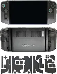 Anti-Skid Controller Grip for Legion Go, Textured Skin kit for Legion Go Sweat-Absorbent Controllers Handle Grips, Buttons