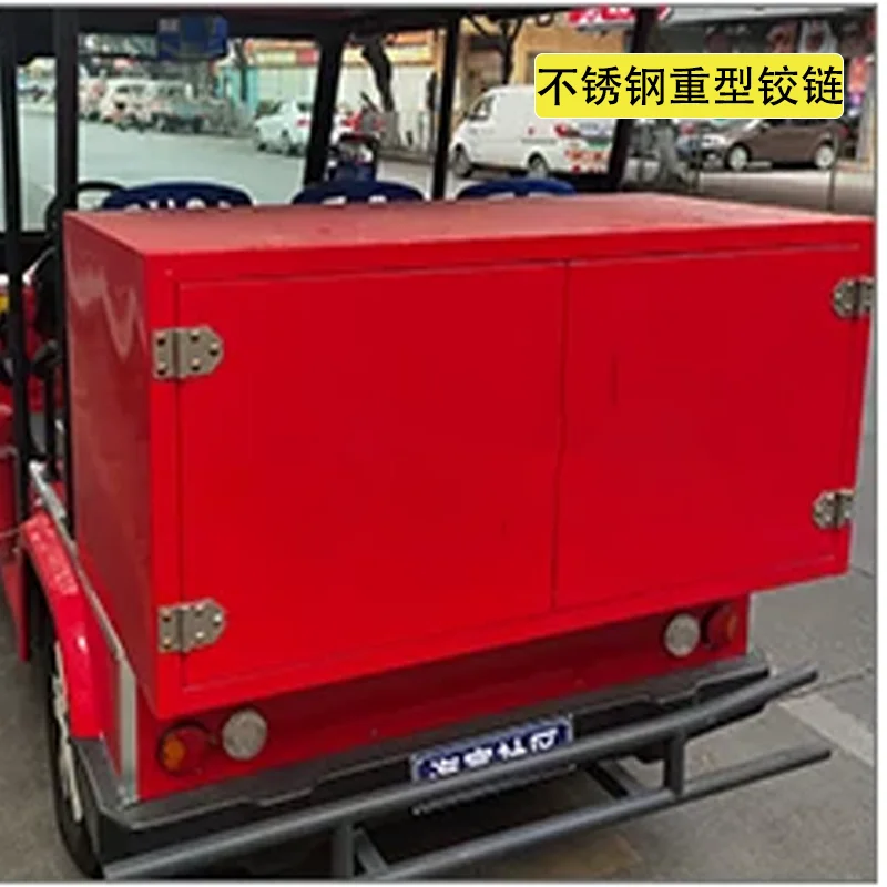 

2 pcs Stainless Steel Wire Drawn Hinge for Industrial Oven Control Cabinet Machinery And Outdoor Boxes