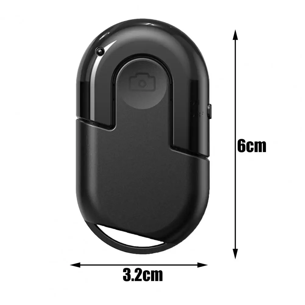 Mini Wireless Selfie Remote Control Bluetooth-compatible Shutter Release Button Camera Phone Self-timer Page Turning Controller