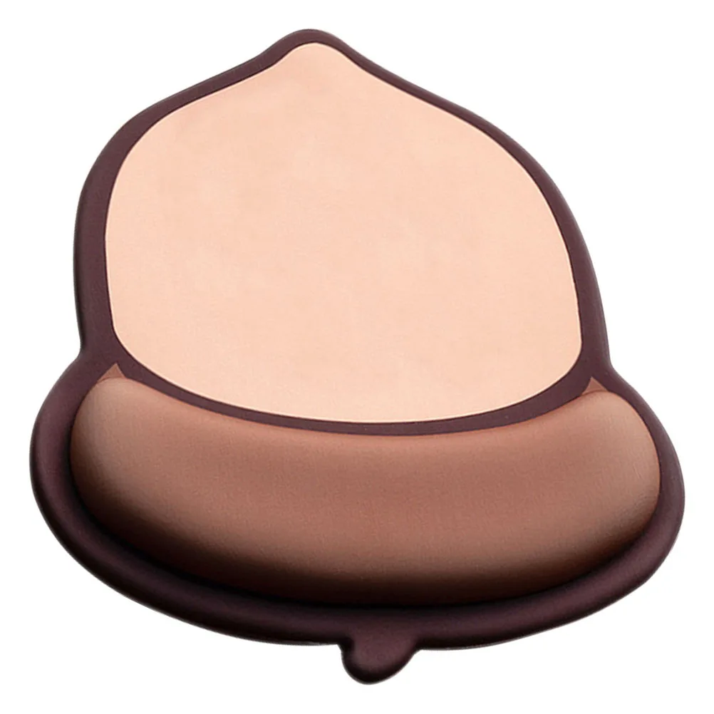 

Nut Mouse Pad Cute Cartoon Cat Silicone Wrist Support Non-Skid Computer Mouse Mat For Office Home Laptop Gaming Desk