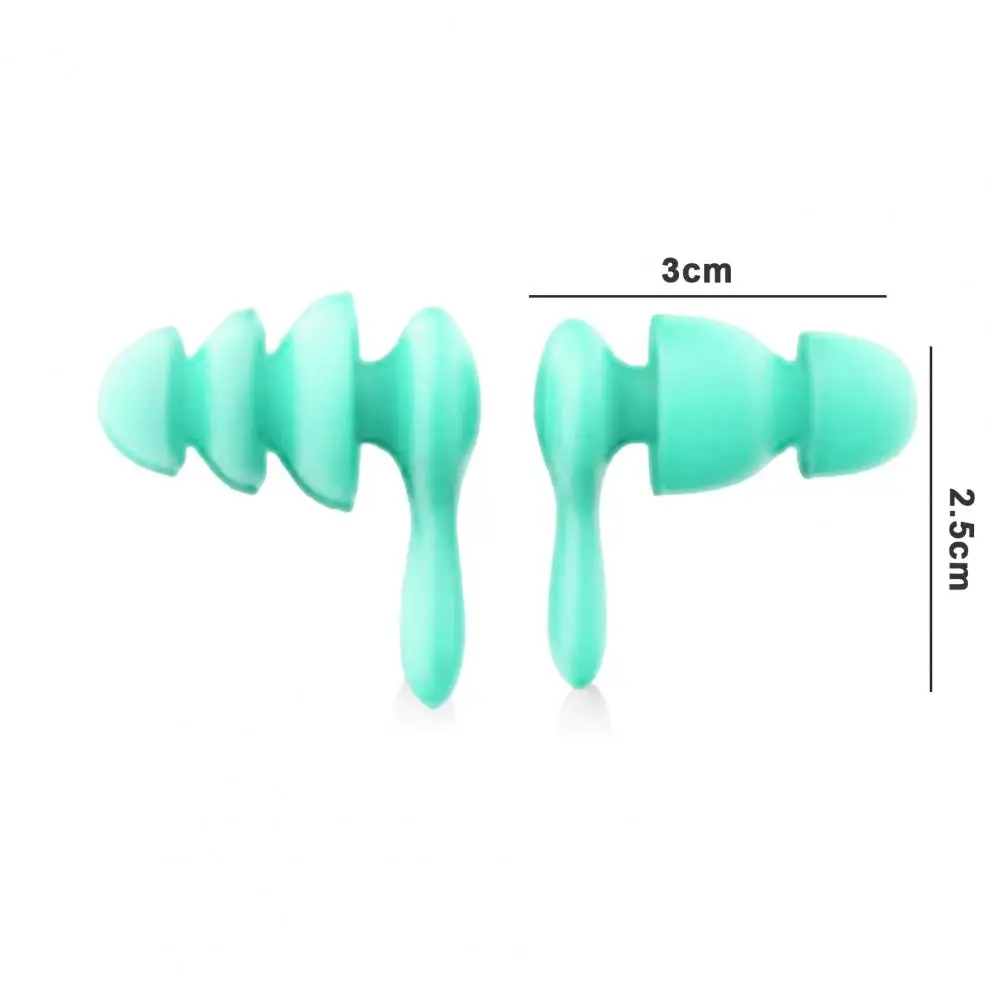 2 пары, водонепроницаемые беруши для сна, с защитой от шума