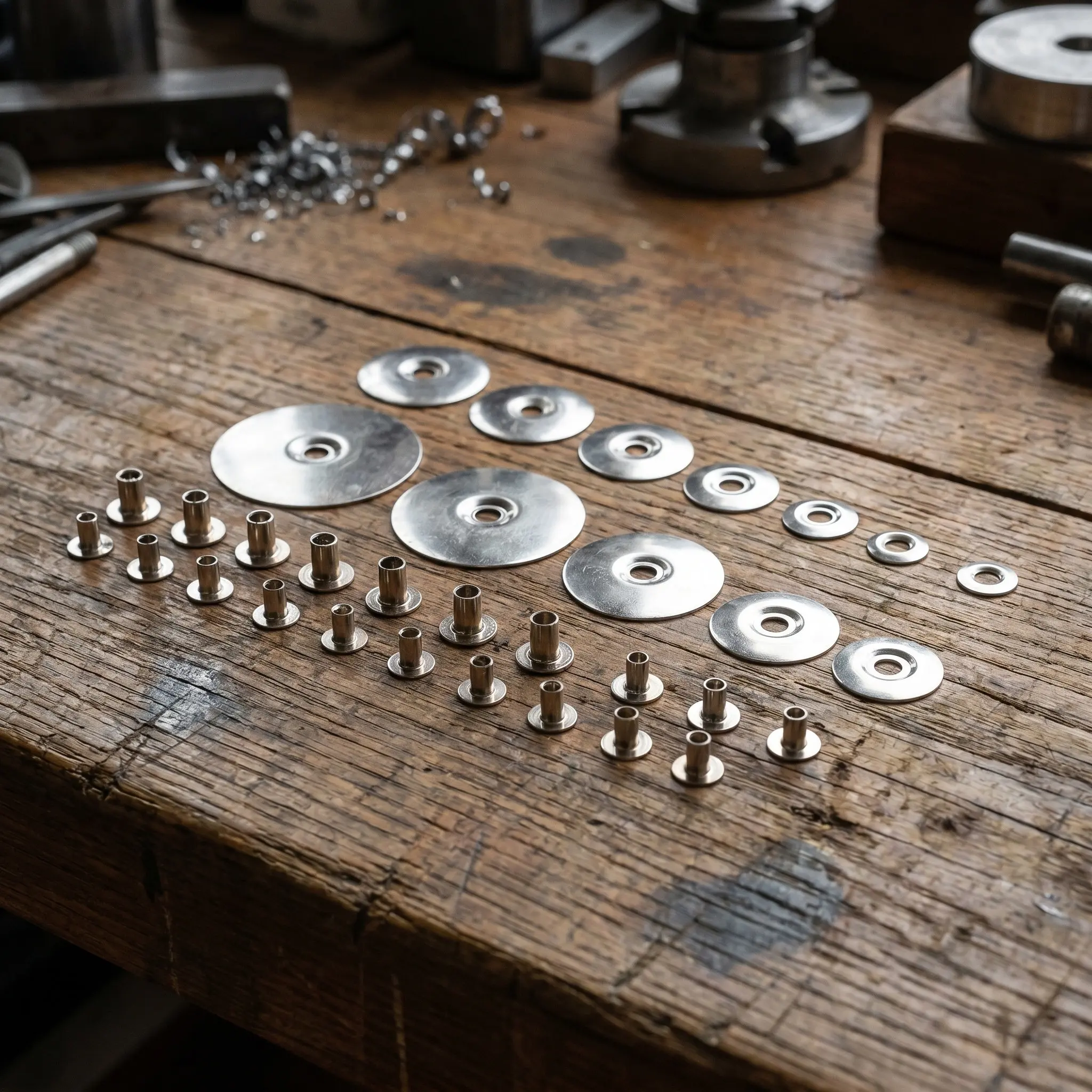 17Pcs Stainless Steel Tenor Sax Pad Reflectors Domed Metal Discs Sax Repair Parts Pad Resonators Saxophone Tone Booster Discs