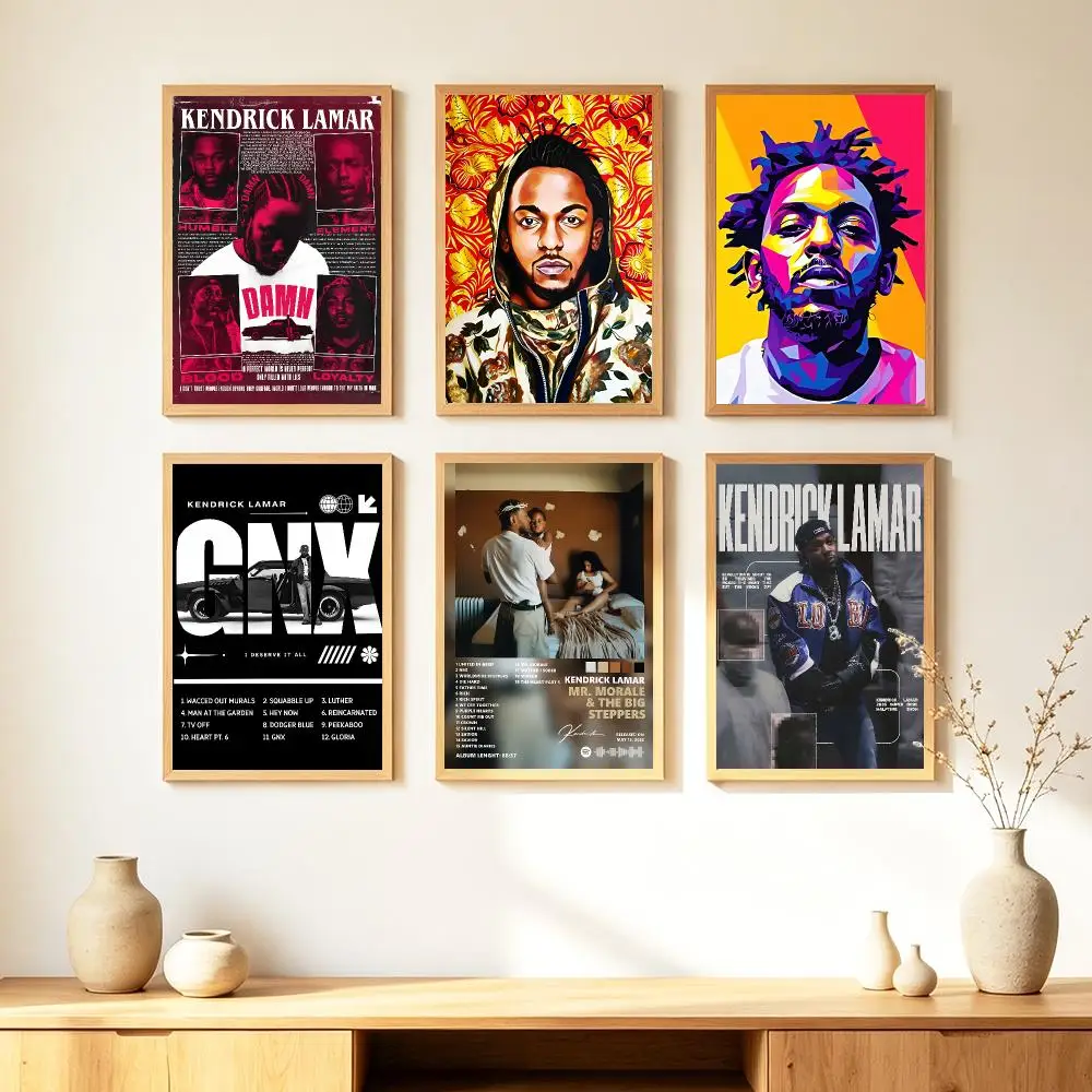 music Kendrick Lamar Poster HD Poster Warm Home Decoration Suitable for Bedroom and Living Room Gifts Giving
