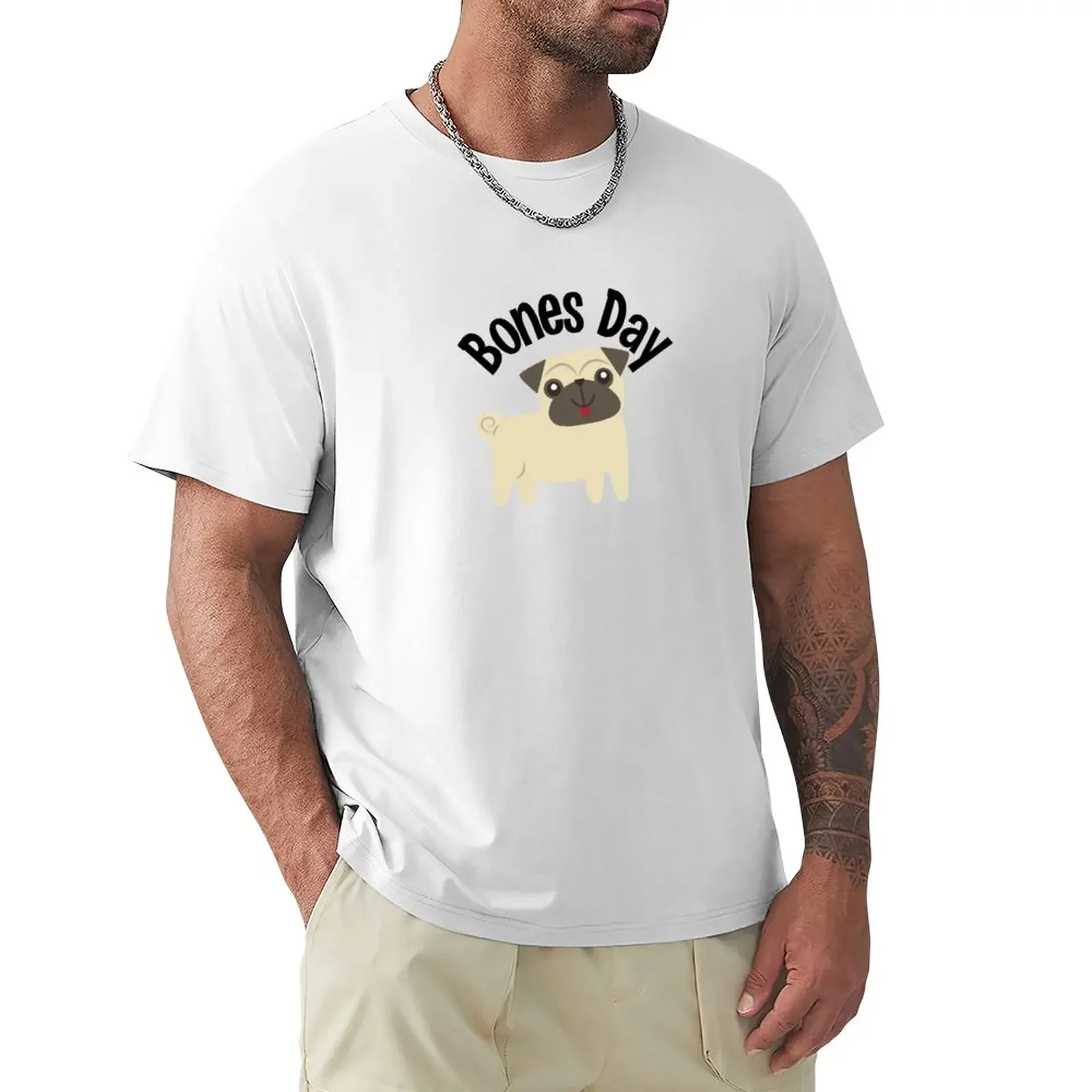 

Bones Day T-Shirt tees summer clothes designer t shirt men