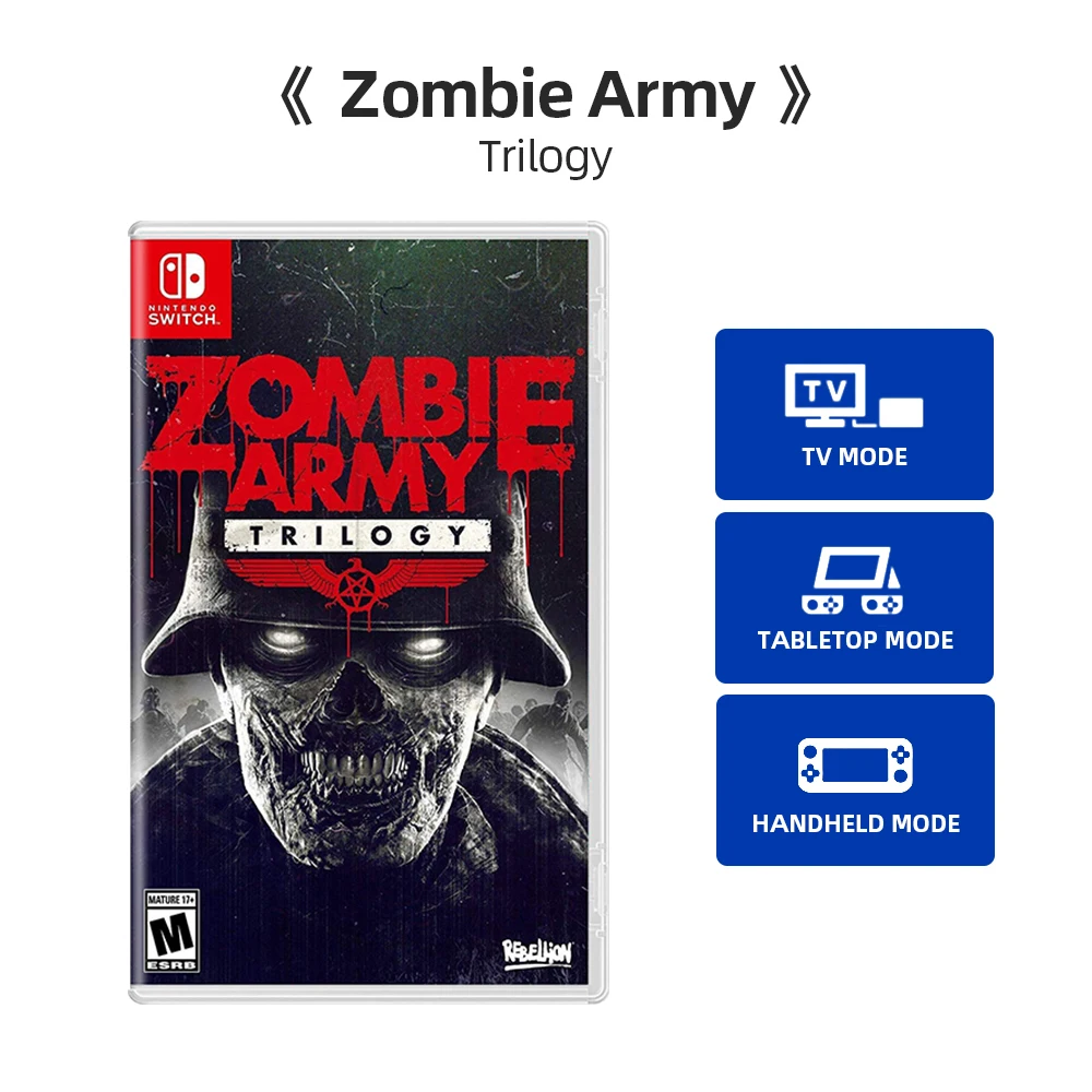 Nintendo Switch Game Deals - Zombie Army Trilogy - Games Physical
