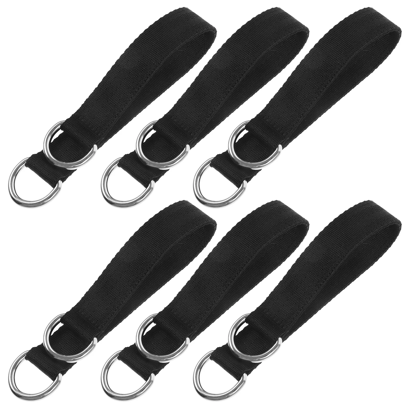 

6Pcs Professional Pull-Up Hanging Straps Portable Fitness Sling Gym Exercise Supplies Muscle Training Tool Fitness Sling