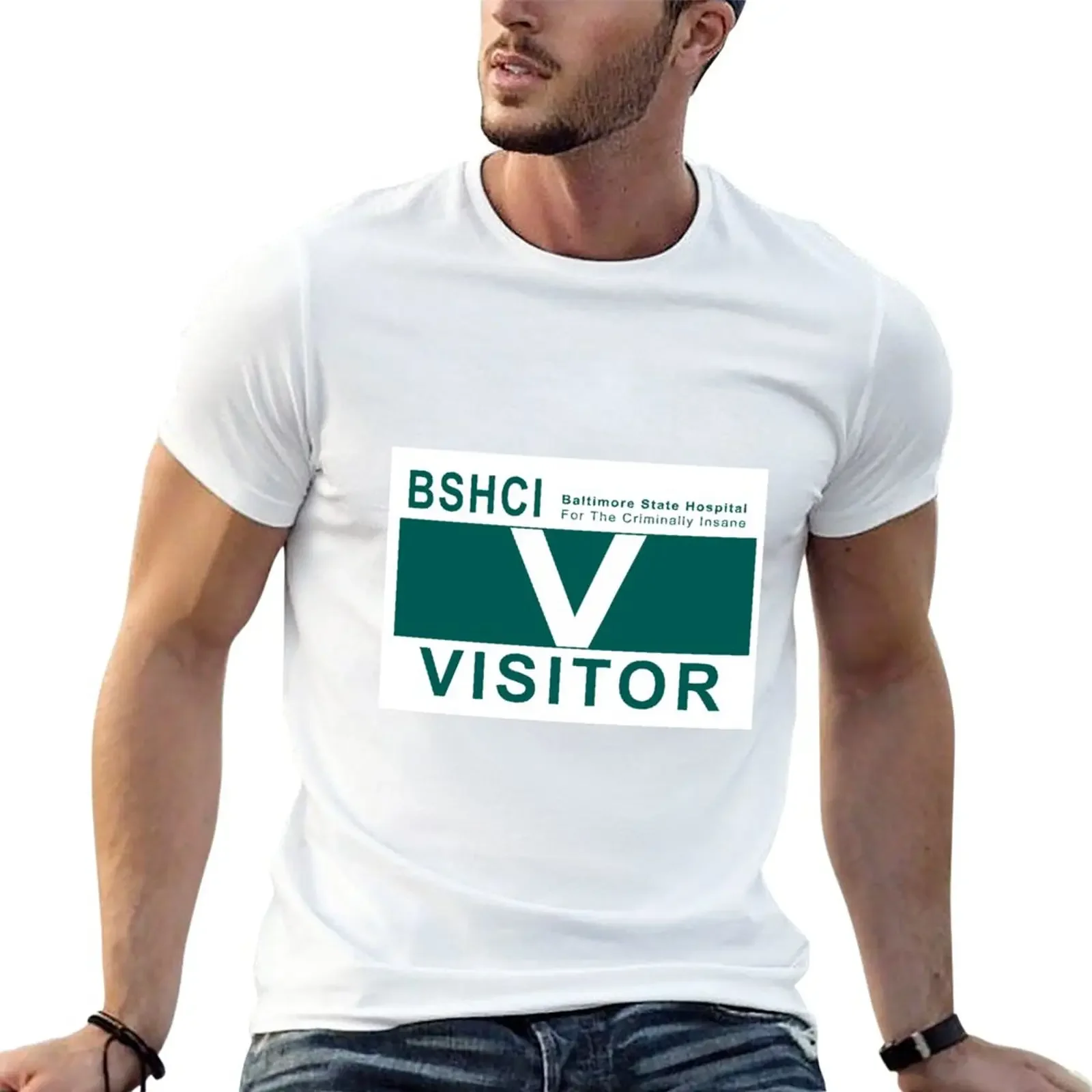 Hannibal BSHCI Visitor Pass T-Shirt quick drying new edition men clothings