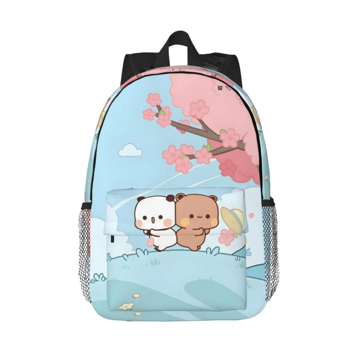 

Panda Bear Hug Bubu Dudu New Fashion High Capacity Waterproof College Backpack Trendy Laptop Travel Book Bag 15inch