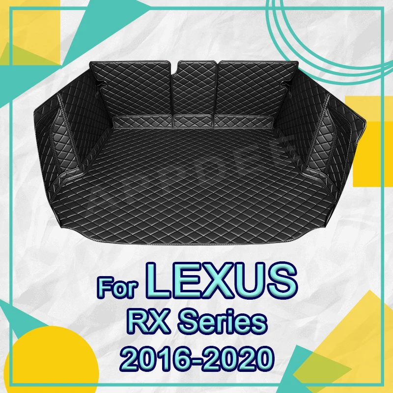 Auto Full Coverage Trunk Mat For LEXUS RX 2016-2020 19 18 17 Car Boot Cover Pad Cargo Liner Interior Protector Accessories