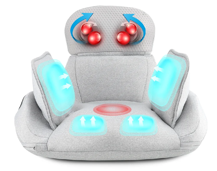 

U Shaped Deep Tissue Kneading Car Massage Pillow Home Back and Neck Massage Cushion