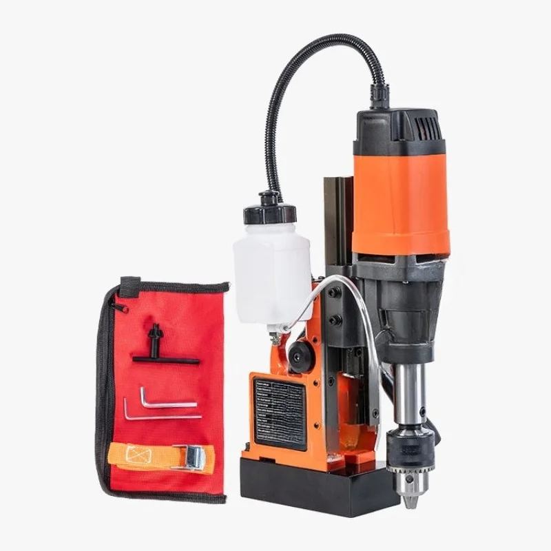Industrial Processing Equipment Electromagnetic Drill Forward Reverse Tapping Speed Control Portable For Steel Plate Drilling