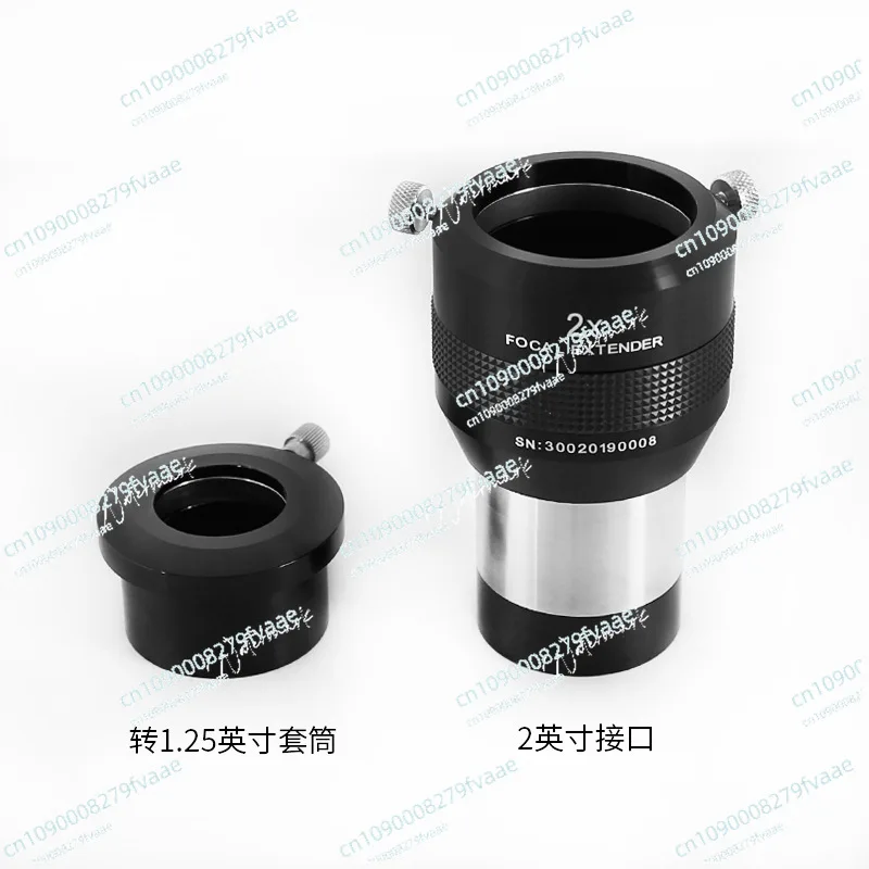 Acessórios para telescópio 2X Multiplicador 2 Polegadas Metal Apochromático