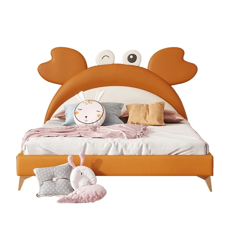 

Teen cartoon crab bed, boy bed, modern Internet celebrity bed 1.5m