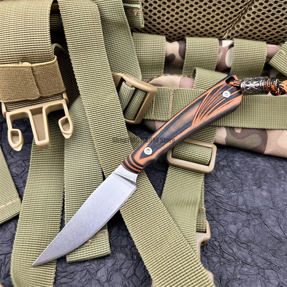 

Многофункциональные легкие рукоятки G10 оранжевого и черного цвета, универсальные, для левшей и правшей, для кемпинга, резки, активного отдыха, мужской подарок