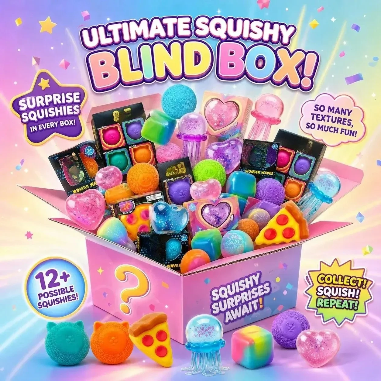 999+ Pieces Assorted Squishy F - огляд і ціна Model Kit Box